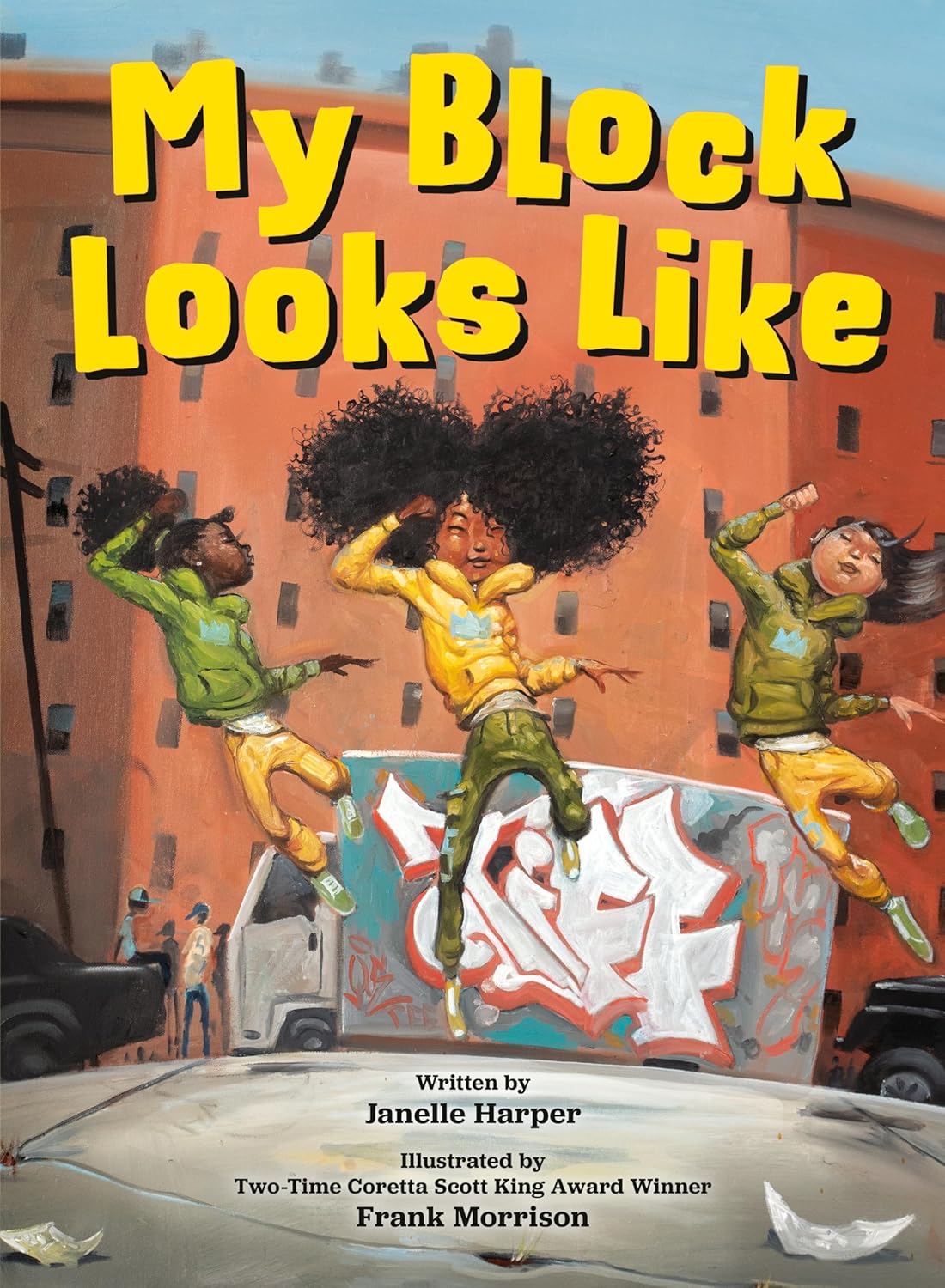 Atividades de leitura: Meu bloco se parece com Janelle Harper, ilustrado por Frank Morrison