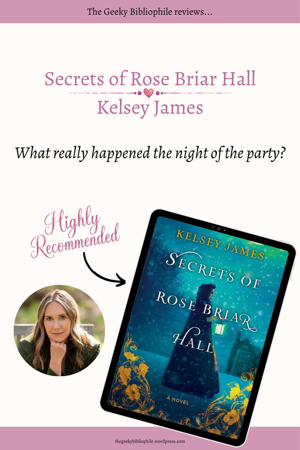 Segredos de Rose Briar Hall Kelsey James – bibliófilo nerd